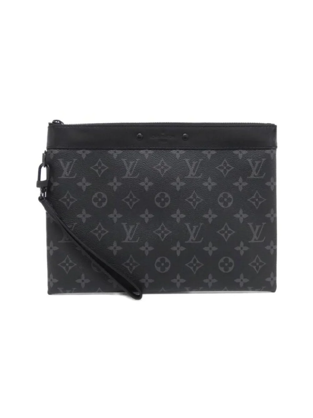 Louis Vuitton Monogram Eclipse Pochette To Go Bag